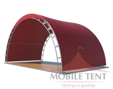 Арочный шатер 10х5 - 50 м² Схема 3