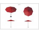 Зонт Standart диаметр 5 Схема 1